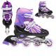  Patins à roues alignées patins réglables violet violet 38-41 roue LED