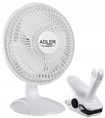  Ventilateur de table blanc avec clip