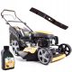  Petrol lawn mower with basket 196 cm³ capacity. Basket 75 l, cutting width 51 cm