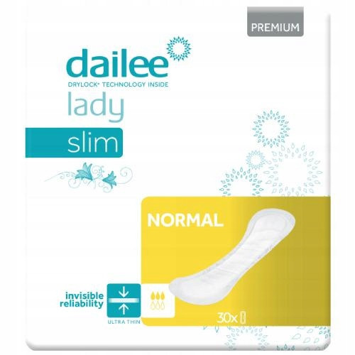  Dailee Lady Premium Slim Normal Absorbent Pads