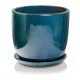  Polnix flowerpot 23 cm x 23 x 20 cm diameter 23 cm ceramic shades of blue, green