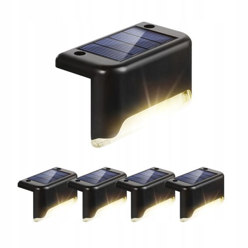  XBAY solar lamp, black, 7.8 cm, 4 pieces