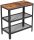  Songmics Vasagle rectangular coffee table 30 x 60 x 60 cm in brown tones