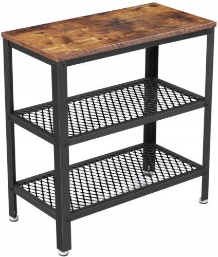  Songmics Vasagle rectangular coffee table 30 x 60 x 60 cm in brown tones