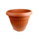  Prosperplast flowerpot, 55 cm x 55 x 43 cm, diameter 55 cm, plastic in brown and beige tones