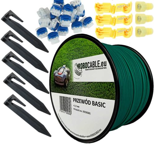  INSTALLATION KIT 200 m 2.7 mm BOUNDARY CABLE FOR ROBOT LAWN MOWERS