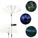  SOLAR GROUND GARDEN LIGHTING LED COLOR DISCS 2 PCS