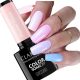  CLARESA PASTEL GLAM 2 HYBRID NAIL POLISH HYBRID PASTEL MILKY PINK