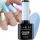  CLARESA PASTEL GLAM 5 HYBRID NAIL POLISH HYBRID PASTEL BLUE