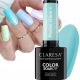  CLARESA PASTEL GLAM 6 HYBRID NAIL POLISH HYBRID PASTEL TURQUOISE WITH PARTICLES