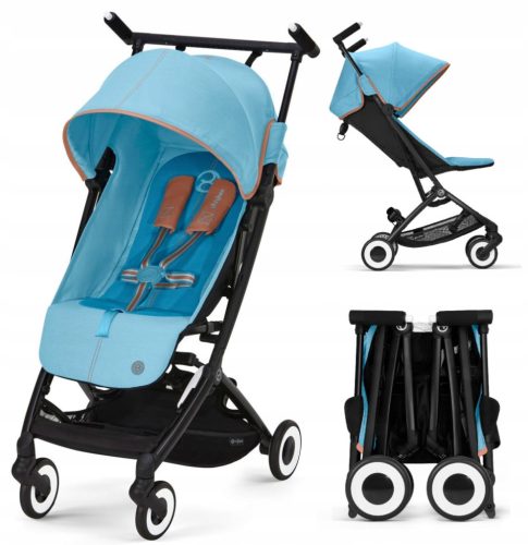  CYBEX LIBELLE LIGHTWEIGHT STROLLER BEACH BLUE