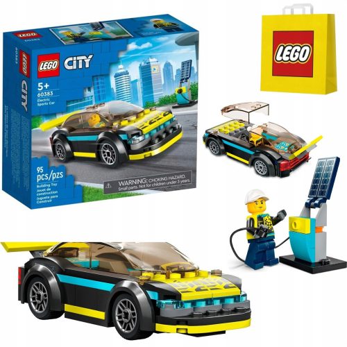  LEGO City 60383 Electric Sports Car + LEGO Paper Bag