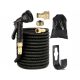  Garden hose, flexible, extendable, gun, connectors, hook, bag, 45 m