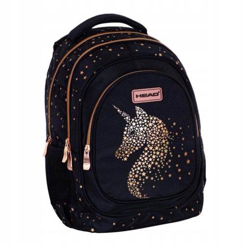 Head Golden Effect Classy Gold 3-Compartment Backpack
