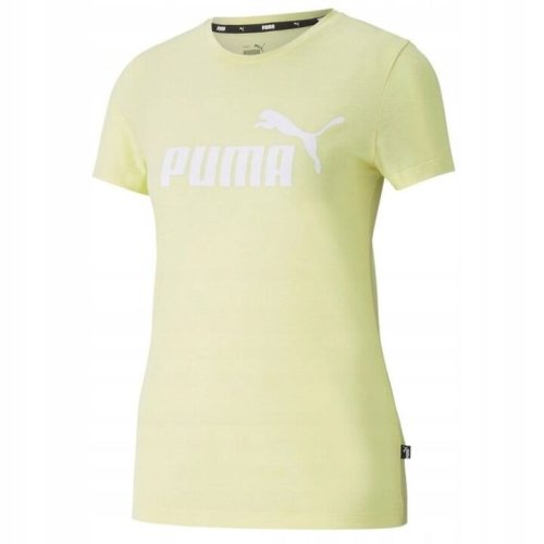  PUMA ESSLOGO HEATHER TEE yellow rS