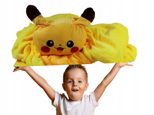  Pikachu pokemon set 2in1 mascot big nice Blanket Pillow Pikachu Plushie