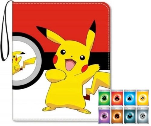  Pokemon card holder album for 400 cards + 8 original energy cards