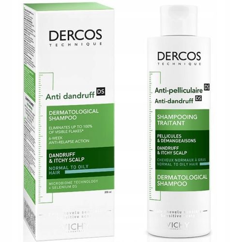  Vichy Dercos 200 ml anti-dandruff shampoo for oily hair