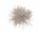  Brooch with ostrich feathers and marabou, light beige