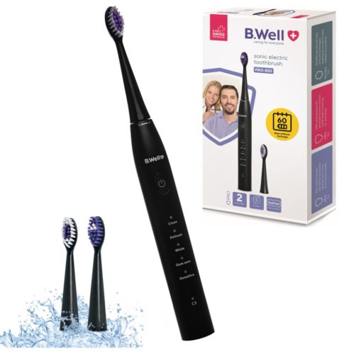  B.WELL PRO-850 Sonic Electric Toothbrush Black