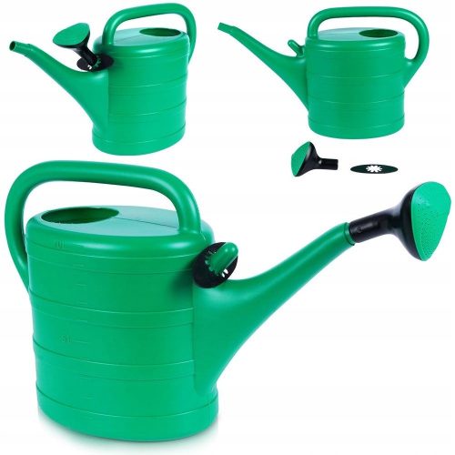  Vilde watering can 10 l, plastic, green tones