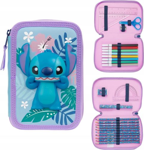  Single fold-out pencil case DISNEY STITCH PINCASE FOR KIDS