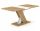  Rectangular extendable table Signal Tables 140 x 85 x 76 cm Wotan oak