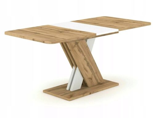  Rectangular extendable table Signal Tables 140 x 85 x 76 cm Wotan oak