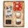  GIFT BASKET tea chocolate gift KRAFT