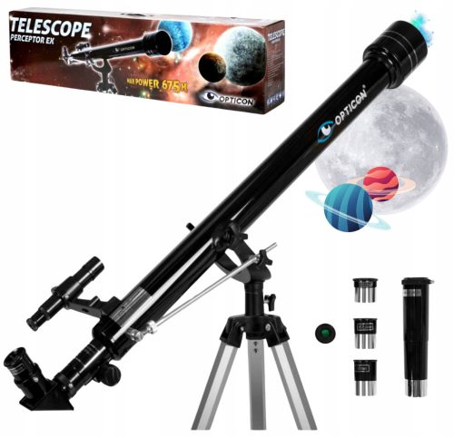  Astronomical Telescope OPTICON - Perceptor 60F900AZ + accessories