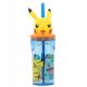  Pokemon Pikachu Mug with Straw 3D Figure 663