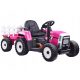  Battery-powered tractor with trailer + remote control PA0242