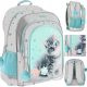  Starpak school backpack with multiple compartments, black, 23 years old