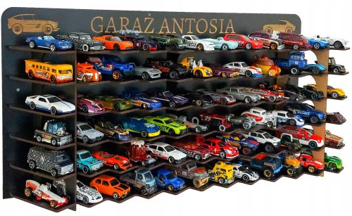  Étagère pour petites voitures Toy Cars Springs Hot Wheels AVEC NOM 72 places