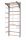  GYMNASTIC TRAINING LADDER WITH BAR FOR REHABILITATION EXERCISES BEECH