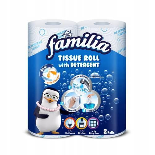  FAMILIA Kitchen paper with detergent, 2 rolls