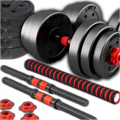  Bituminous adjustable dumbbells FAST_BUY 2x 10 kg