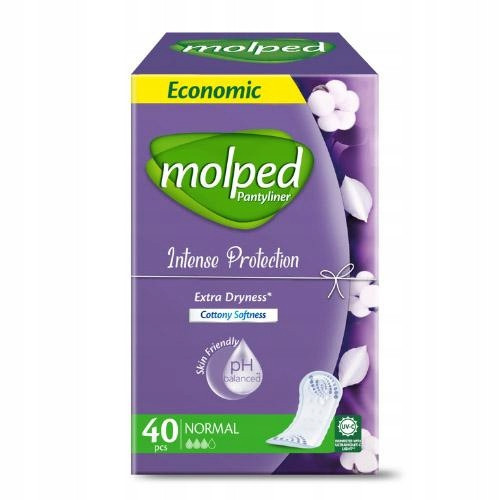  MOLPED INTENSEPROTECTION panty liners 40pcs
