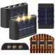  Solar lamp, black, 6 cm, 2 pcs.