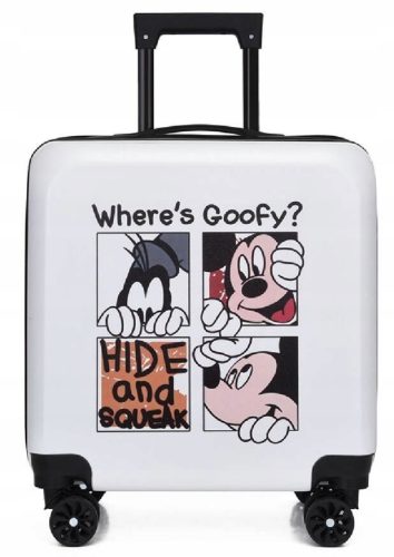  VALISE DE VOYAGE POUR ENFANTS GOOFY MICKEY MOUSE À 4 ROUES