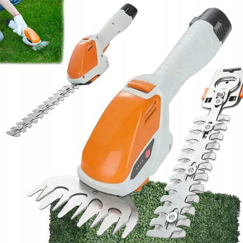  CORDLESS BRUSH GRASS SHEARS PRECAUTORS HEDGE TRIMMER 2 IN 1