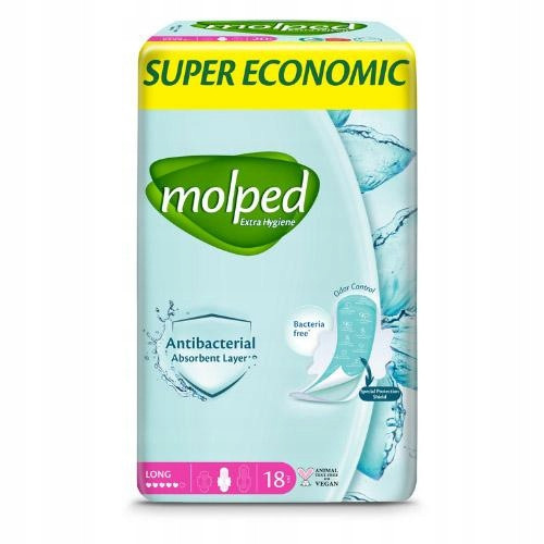  Molped Extra Hygiene antibacterial pads 18 pcs.