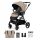  Stroller stroller 22kg, light and maneuverable YOXI Kinderkraft, beige