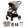  Stroller stroller 22kg, light and maneuverable YOXI Kinderkraft, beige