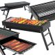  FOLDABLE GARDEN GRILL PORTABLE TOURIST GRILL CHARCOAL CAMPING GRILL