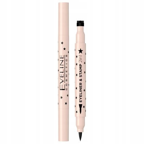  Eveline Waterproof Multifunctional Eyeliner With Star Shape Stamp