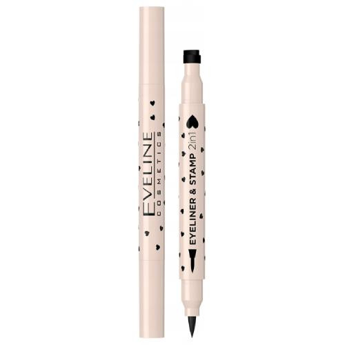  Eveline Cosmetics Eyeliner with Stamp No. 01 - Heart