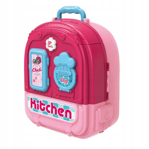  DOLL HOUSE IN BACKPACK play kitchen SET