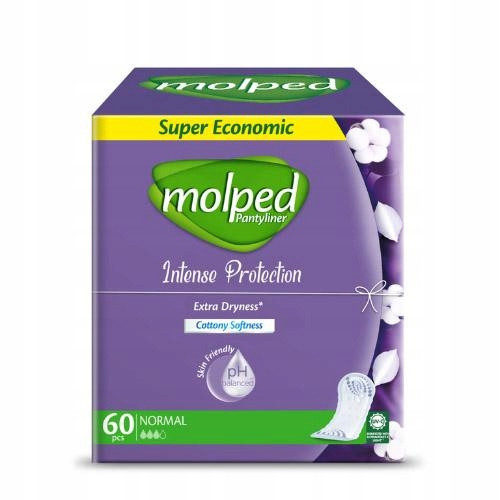  MOLPED INTENSEPROTECTION panty liners 60pcs
