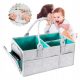  Baby Diaper Organizer, Foldable, Spacious, Practical, Bag